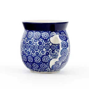 Kubek Ceramiczny 005 v-0,2l <br>2615X Kobaltowa koronka
